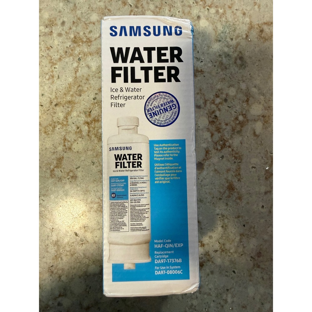 Samsung Refrigerator Water Filter HAF-QIN/EXP DA97-17376B DA97-08006C Genuine